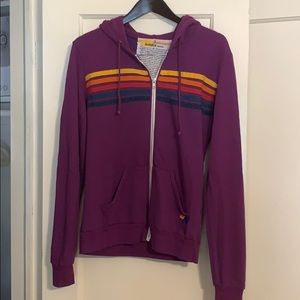 Aviator Nation zip up sweatshirt